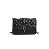 Sacs Chanel Rhombus Y Lock Petit sac carré Sac à bandoulière simple avec chaîne